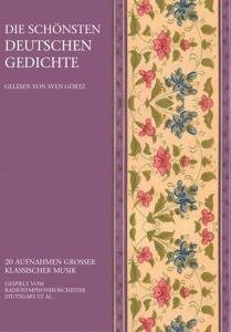 Die Schoensten Deutschen Gedic - Audiobook - Audioboek - ZYX - 0090204902705 - 21 december 2010