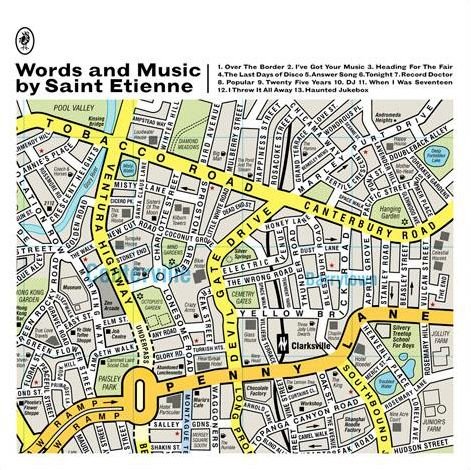 Cover for St Etienne · Words &amp; Music by Saint Etienne (CD) (2012)