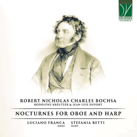 Cover for Franca, Luciano &amp; Stefania Betti · Nocturnes For Oboe And Harp (CD) (2024)