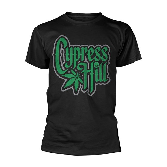 Cover for Cypress Hill · Logo Leaf (T-shirt) [size S] [Black edition] (2018)
