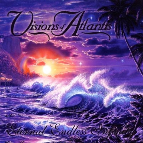 Cover for Visions of Atlantis · Eternal Endless Infinity (LP Rot-lila Vinyl) (VINYL) (2023)