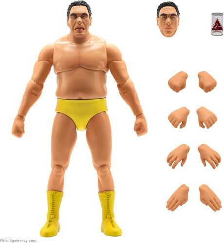 Cover for Andre the Giant Ultimates! - Andre (Yellow Trunks) (MERCH) (2023)