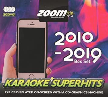 Karaoke Superhits: 2010-2019 Box Set (CD+G) - Zoom Karaoke - Music - ZOOM KARAOKE - 0842705059705 - March 13, 2020