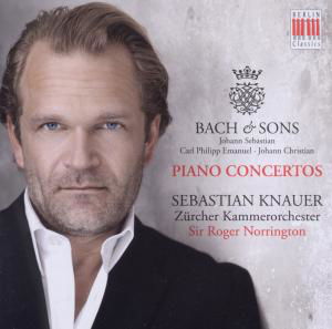 Bach / Knauer / Zurich Chamber Orch / Norrington · Bach & Sons (CD) [Digipak] (2011)