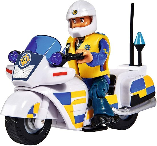 Cover for Simba · Brandweerman Sam Politiemotor (Toys) (2021)