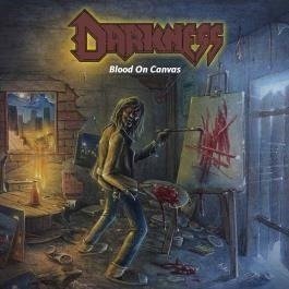 The Darkness · Blood On Canvas (Blue Vinyl) (LP) (2024)