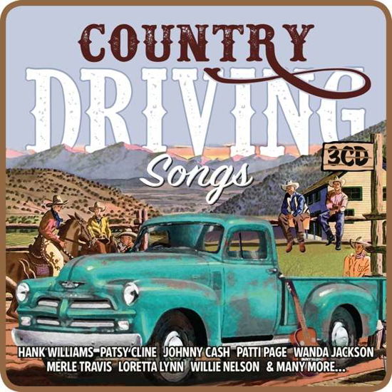 Country Driving Songs - V/A - Musikk - METRO TINS - 4050538348705 - 21. september 2018