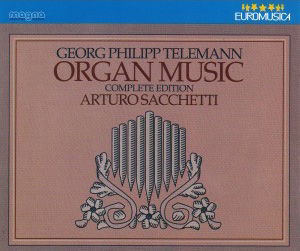 Cover for Georg Philipp Telemann · Organ Music - Complette Ed (CD) (2013)