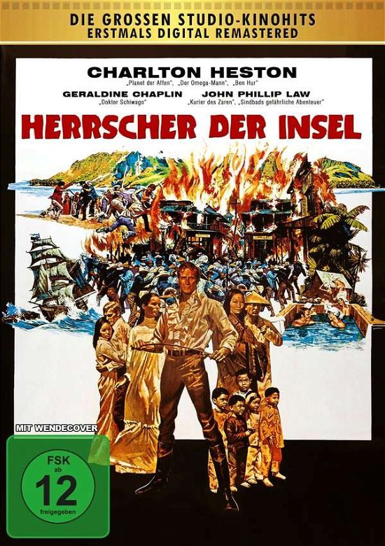 Cover for Heston,charlton / Hong,james / Chaplin,geraldine · Herrscher Der Insel-kinofassung (Digital Remaste (DVD) (2020)