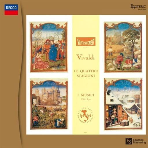 Cover for Felix Ayo &amp; I Musici · Vivaldi : Le quattro stagioni (VINIL) [Audiophile edition]