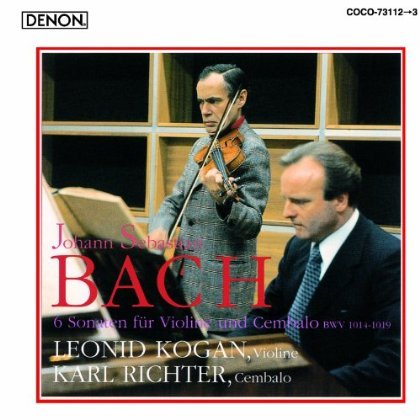 Cover for Leonid Kogan · J. S. Bach: 6 Sonaten Fur Violine Und (CD) [Japan Import edition] (2010)