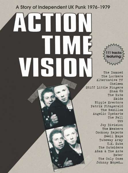 Action Time Vision A Story Of Independent Uk Punk 1976 1979 - Action Time Vision: Story of UK Independent Punk - Musiikki - CHERRY RED RECORDS - 5013929102705 - perjantai 20. elokuuta 2021