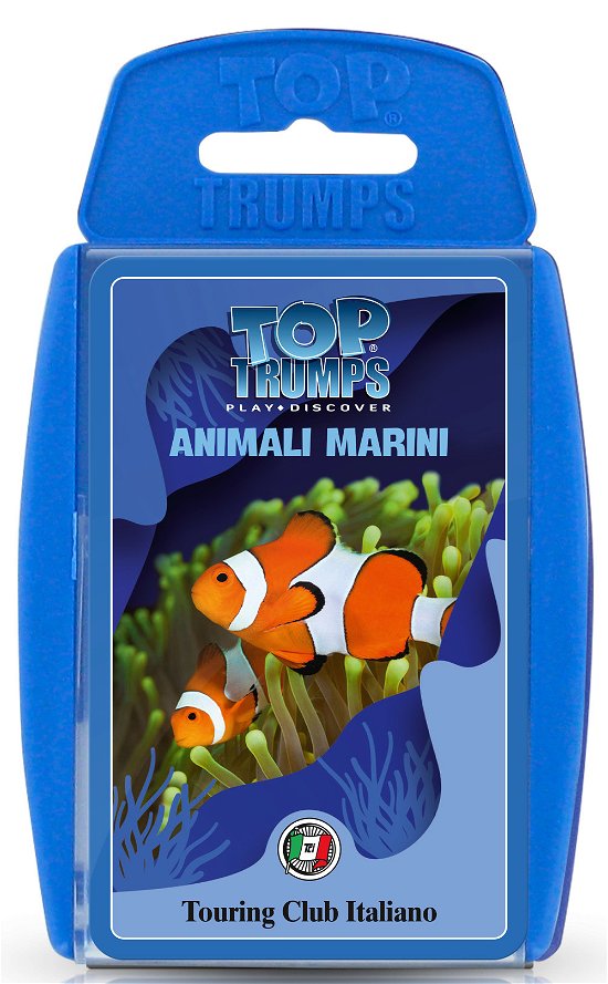 Cover for Touring Club: Winning Moves · Top Trumps - Animali Marini (MERCH)