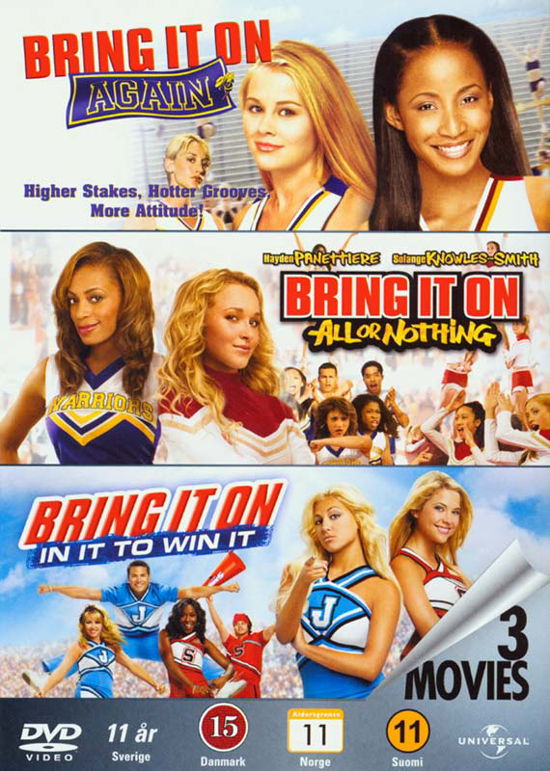 Teenage Pack - Bring It on 2-4 - Film - PCA - UNIVERSAL PICTURES - 5050582744705 - 13 september 2010