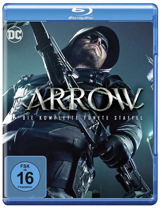 Cover for Stephen Amell,david Ramsey,willa Holland · Arrow: Staffel 5 (Blu-ray) (2017)