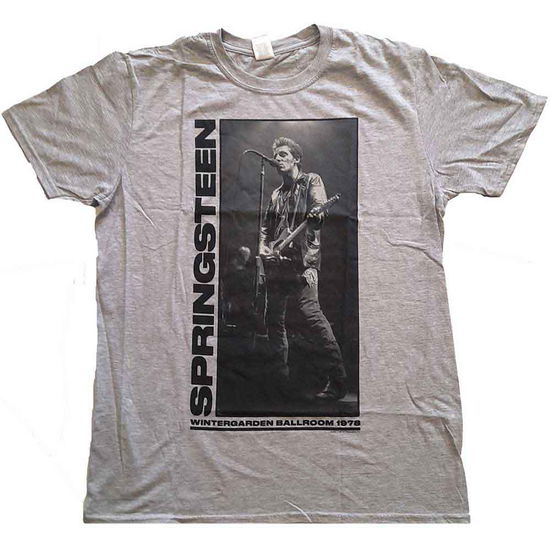 Bruce Springsteen Unisex T-Shirt: Wintergarden Photo - Bruce Springsteen - Koopwaar -  - 5056012050705 - 