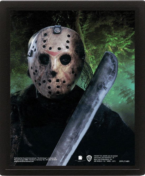 Cover for Freddy Vs Jason · FREDDY VS JASON - Jason Voorhees - 3D Lenticular P (Leksaker)