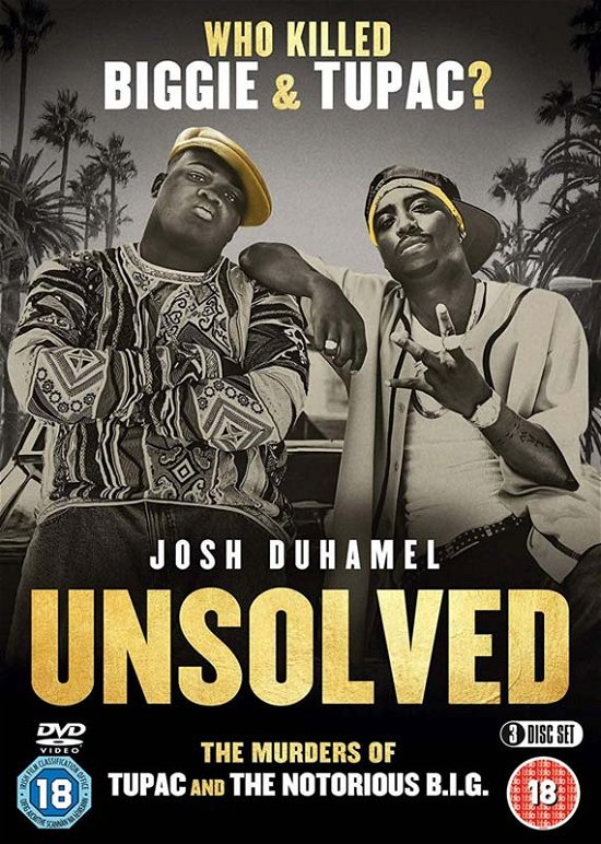 Cover for Unsolved Murders of Tupac  N Big · Unsolved: The Murders Of Tupac And The Notorious B.I.G. (DVD) (2019)