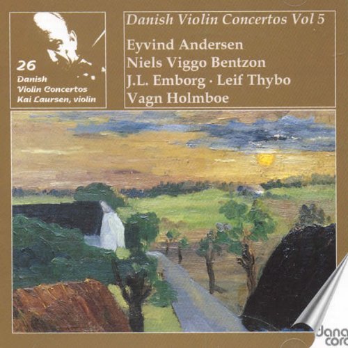 Danish Violin Concertos 5 - Kai Laursen - Music - DANACORD - 5709499469705 - June 22, 2009