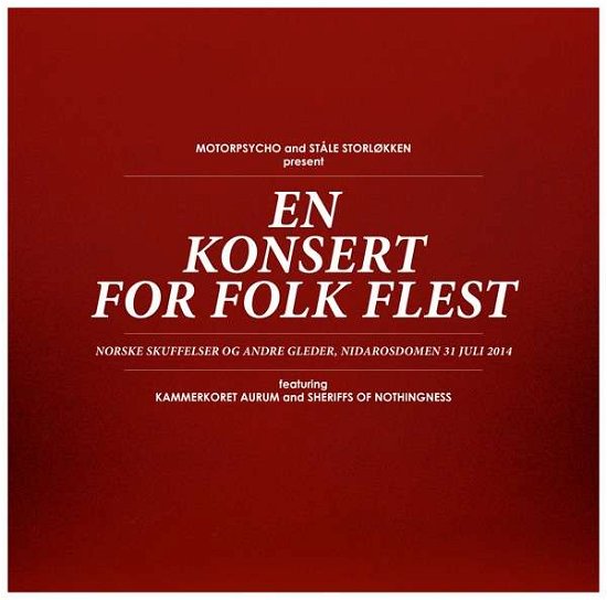En Konsert for Folk Flest - Motorpsycho - Música - RNGP - 7033660021705 - 21 de agosto de 2015