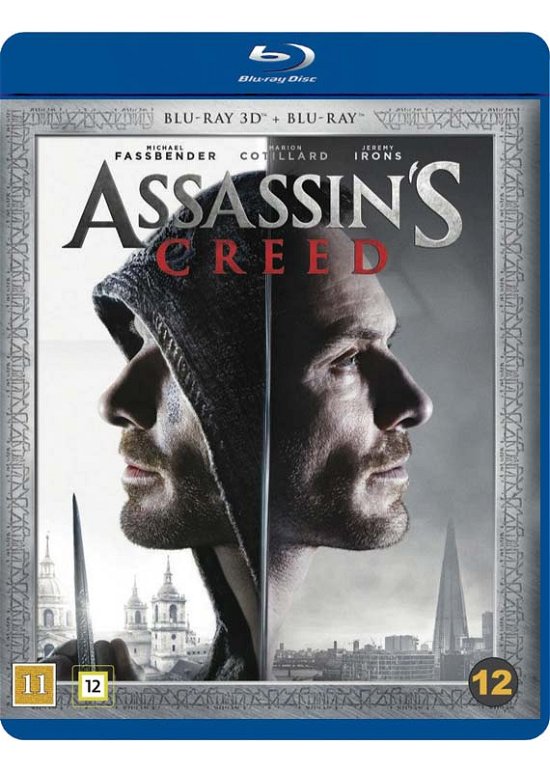 Cover for Michael Fassbender / Jeremy Irons / Marion Cotillard · Assassin's Creed (3D Blu-ray/BD) [3D edition] (2017)