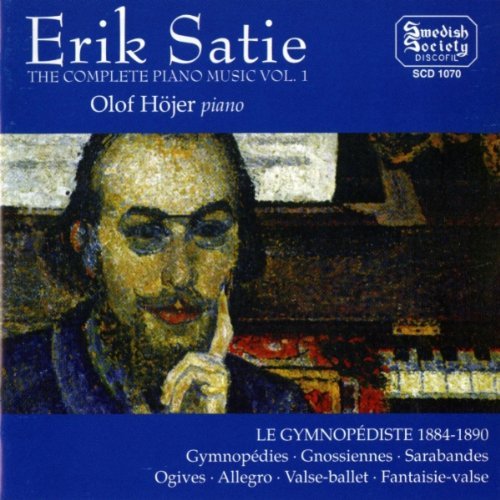 Cover for Satie / Hojer · Complete Piano Music 1 (CD) (1996)