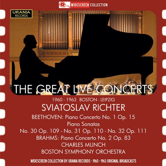 Brahms / Richter,sviatoslav · Great Live Concertos (CD) (2014)