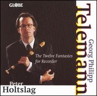 Cover for Telemann / Holtslag · Twelve Fantasies (CD) (2006)