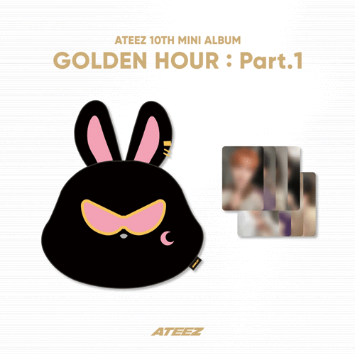 Golden Hour pt. 1 - MITO Face Cushion - ATEEZ - Produtos - KQ Ent. - 8800240228705 - 20 de julho de 2024