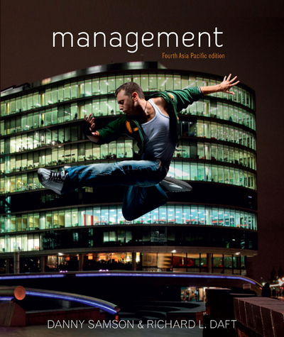 Cover for Daft, Richard (Vanderbilt University) · Management: fourth Asia Pacific Edition (Paperback Book) (2012)