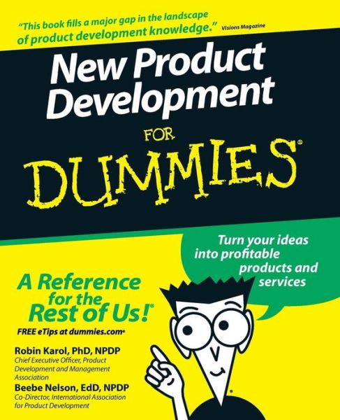 New Product Development For Dummies - Robin Karol - Bücher - John Wiley & Sons Inc - 9780470117705 - 15. Mai 2007