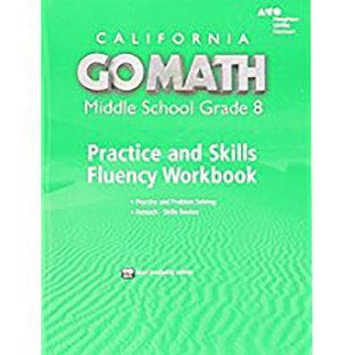 Cover for Holt Mcdougal · Practice Fluency Workbook Grade 8 (Paperback Book) (2014)