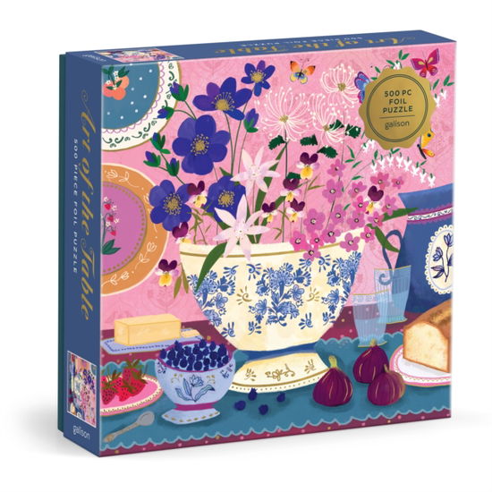 Cover for Galison · Joy Laforme Art of the Table 500 Piece Foil Puzzle (Hardcover Book) (2025)