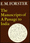 Cover for E. M. Forster · Manuscripts of a Passage to India (Hardcover Book) (1979)