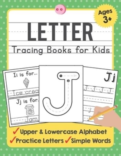 Cover for Tuebaah · Letter Tracing Books for Kids Ages 3-5 (Paperback Book) (2019)
