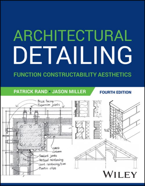 Cover for Rand, Patrick (North Carolina State University) · Architectural Detailing: Function Constructability Aesthetics (Paperback Book) (2024)