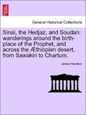 Cover for James Hamilton · Sinai, the Hedjaz, and Soudan: Wanderings Around the Birth-place of the Prophet, and Across the Thiopian Desert, from Sawakin to Chartum. (Pocketbok) (2011)