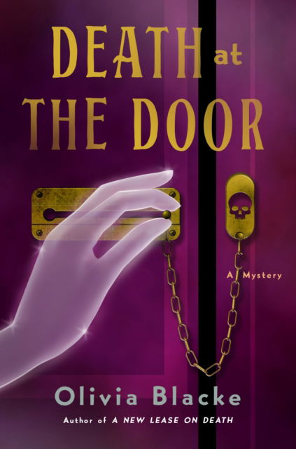 Cover for Olivia Blacke · Death at the Door: A Mystery - The Ruby and Cordelia Mysteries (Hardcover Book) (2025)