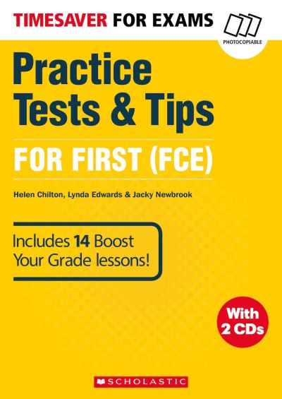 Cover for Lynda Edwards · Practice Tests &amp; Tips for First - Timesaver (Book) (2017)