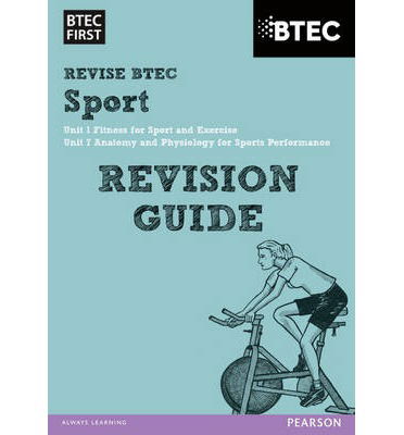 Cover for Pearson REVISE BTEC First in Sport Revision Guide inc online edition - for 2026, 2027 exams - Pearson Revise (Paperback Book) (2014)