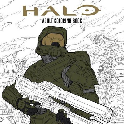 Cover for Microsoft · Halo Coloring Book: Based off the game Halo from Microsoft and 343 (Paperback Book) (2017)