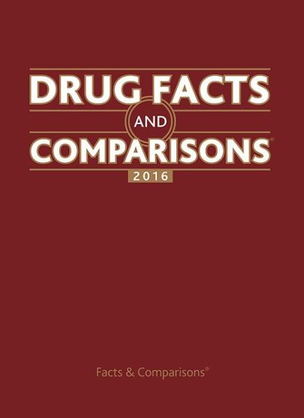 Cover for Facts &amp; Comparisons · Drug Facts and Comparisons 2016 (Hardcover Book) (2015)