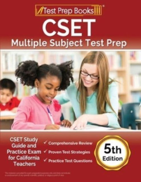 Cover for Joshua Rueda · CSET Multiple Subject Test Prep : CSET Study Guide and Practice Exam for California Teachers [5th Edition] (Paperback Book) (2023)