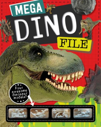 Cover for Make Believe Ideas Ltd · Mega Dino File (Book) (2017)