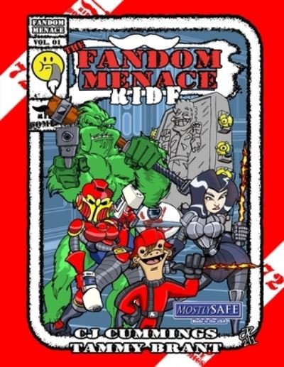 Cover for Cj Cummings · Mustache Ride Comics - The FANDOM MENACE (Paperback Book) (2021)