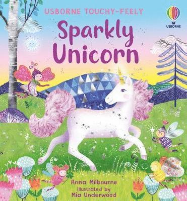 Cover for Anna Milbourne · Sparkly Touchy-Feely Unicorn - Touchy-Feely Sparkly (Board book) (2025)