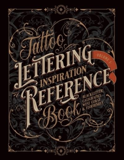 Cover for Kale James · Tattoo Lettering Inspiration Reference Book (Paperback Book) (2021)