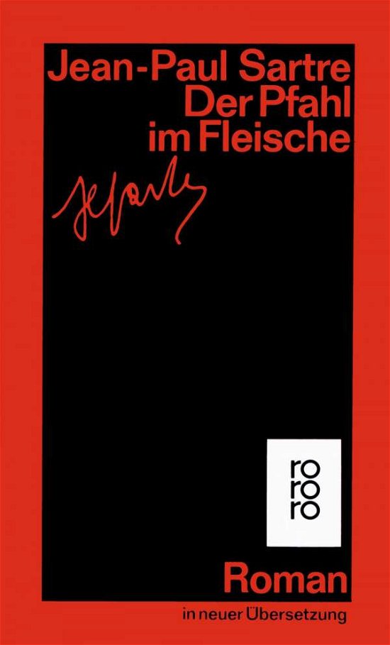 Cover for Jean-paul Sartre · Roro Tb.12270 Sartre.pfahl Im Fleische (Book)