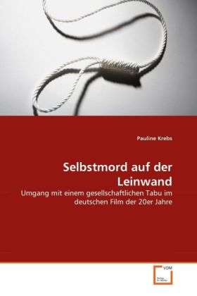 Cover for Krebs · Selbstmord auf der Leinwand (Book)