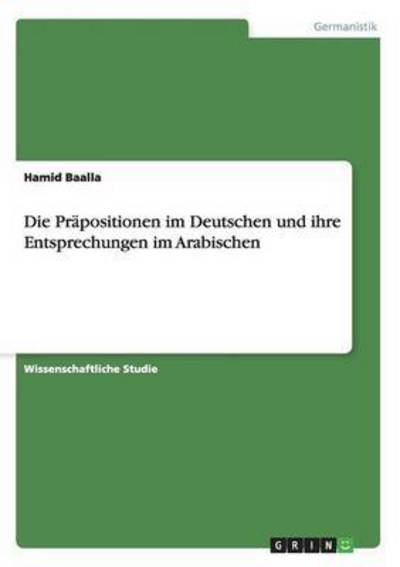 Cover for Baalla · Die Präpositionen im Deutschen u (Book) (2015)